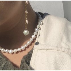 Dorit - Guld - Perler