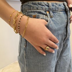 Barbara - Armbnd - Sort