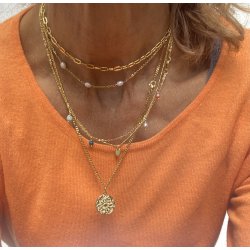 Christina - Hvide perler - Stl