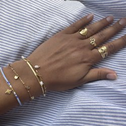 Ring - Isabel - Forgyldt