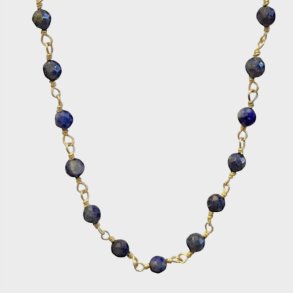 Barbara - Halskde i mrkebl