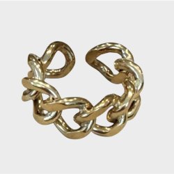 Ring - Mona - Forgyldt