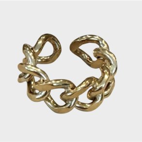 Ring - Mona - Forgyldt